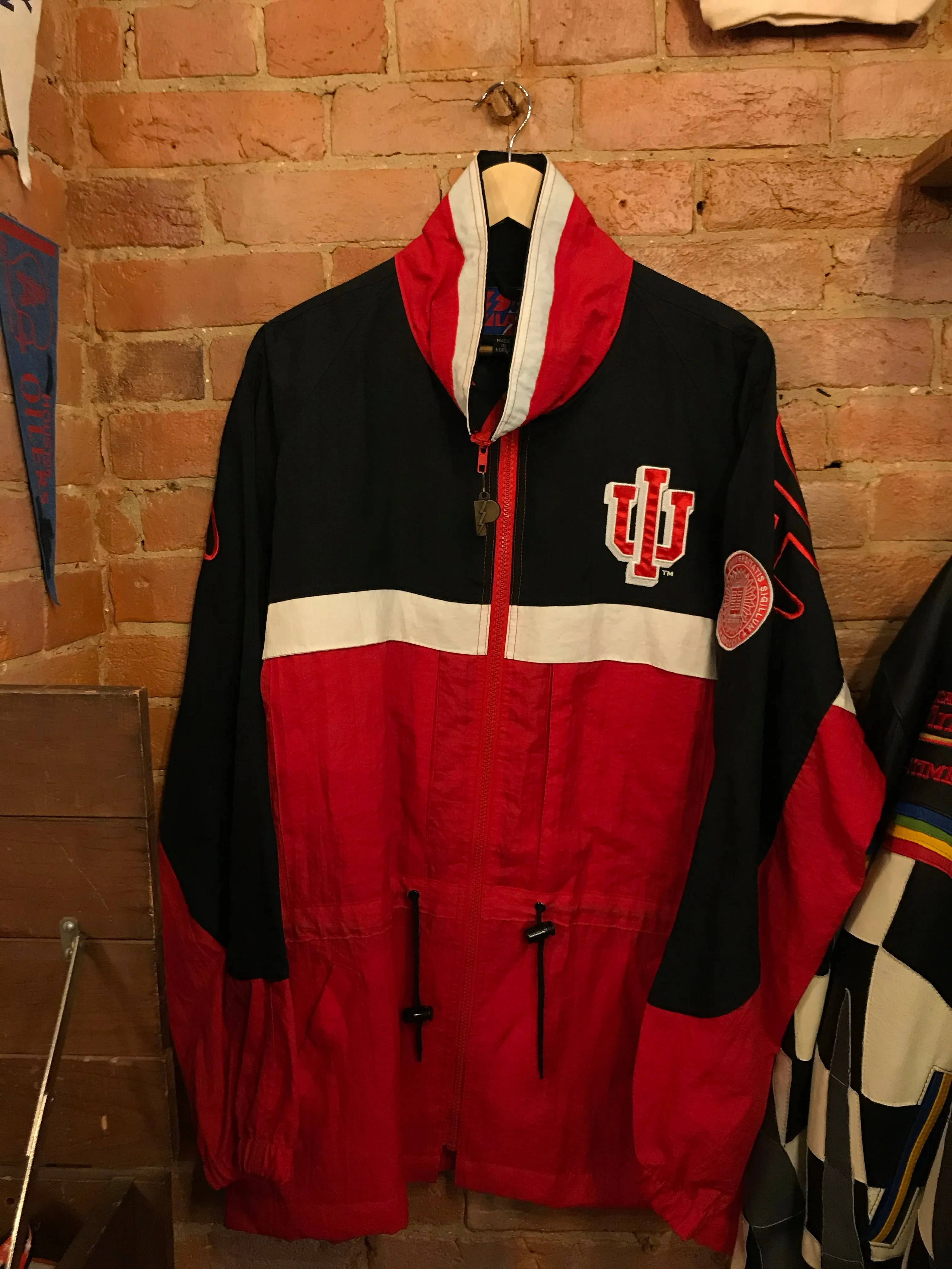 Indiana University Pro Player Windbreaker: L/XL