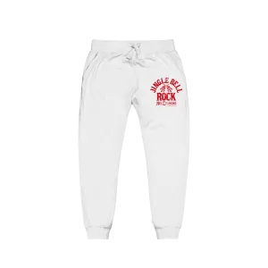 Jingle Bell Rock White Sweatpants