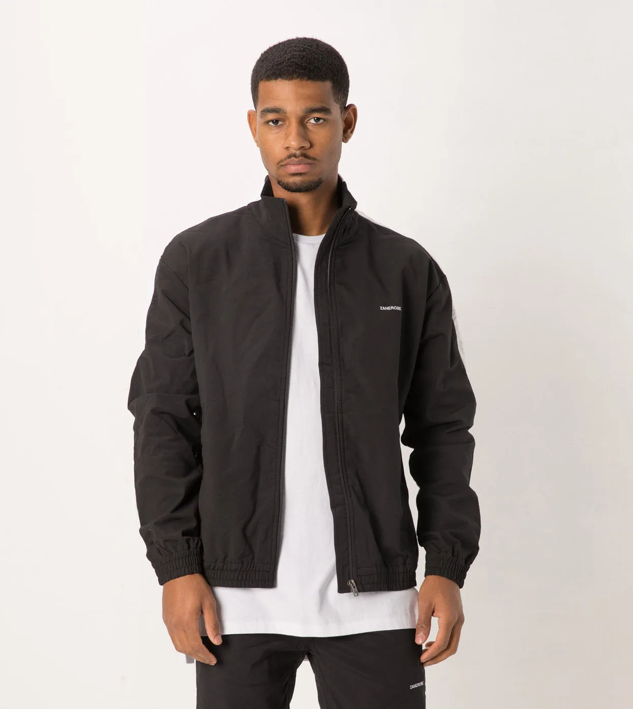 Jumpshot Track Jacket Black/White