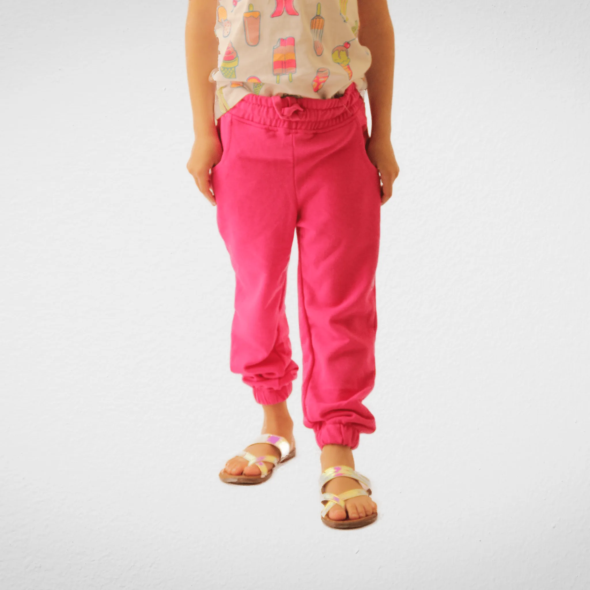 Kids Sweatpants - Fuchsia