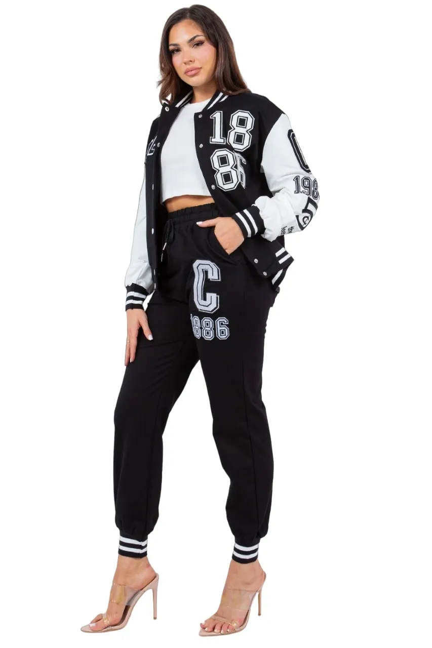 La Diosa Women's Baseball Jogger