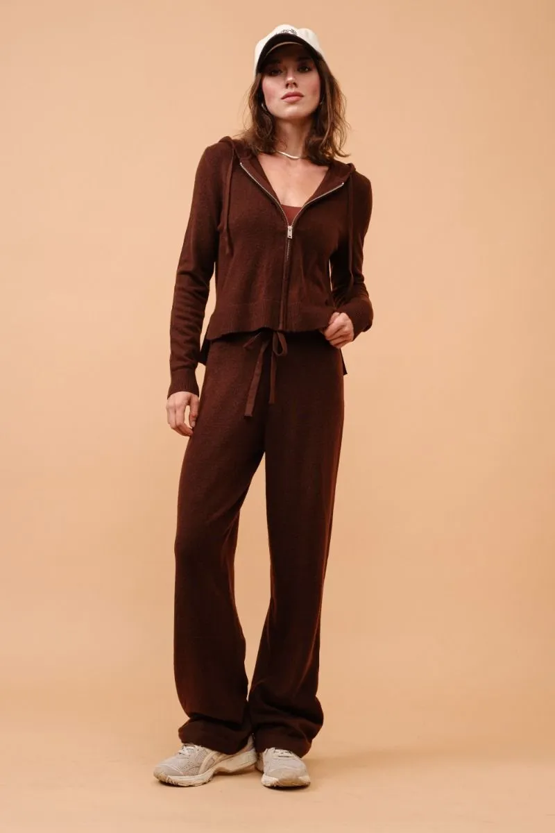 Leah Lounge Sweatpants Brown