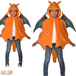 Licensed Charizard Pokemon Costume Cape