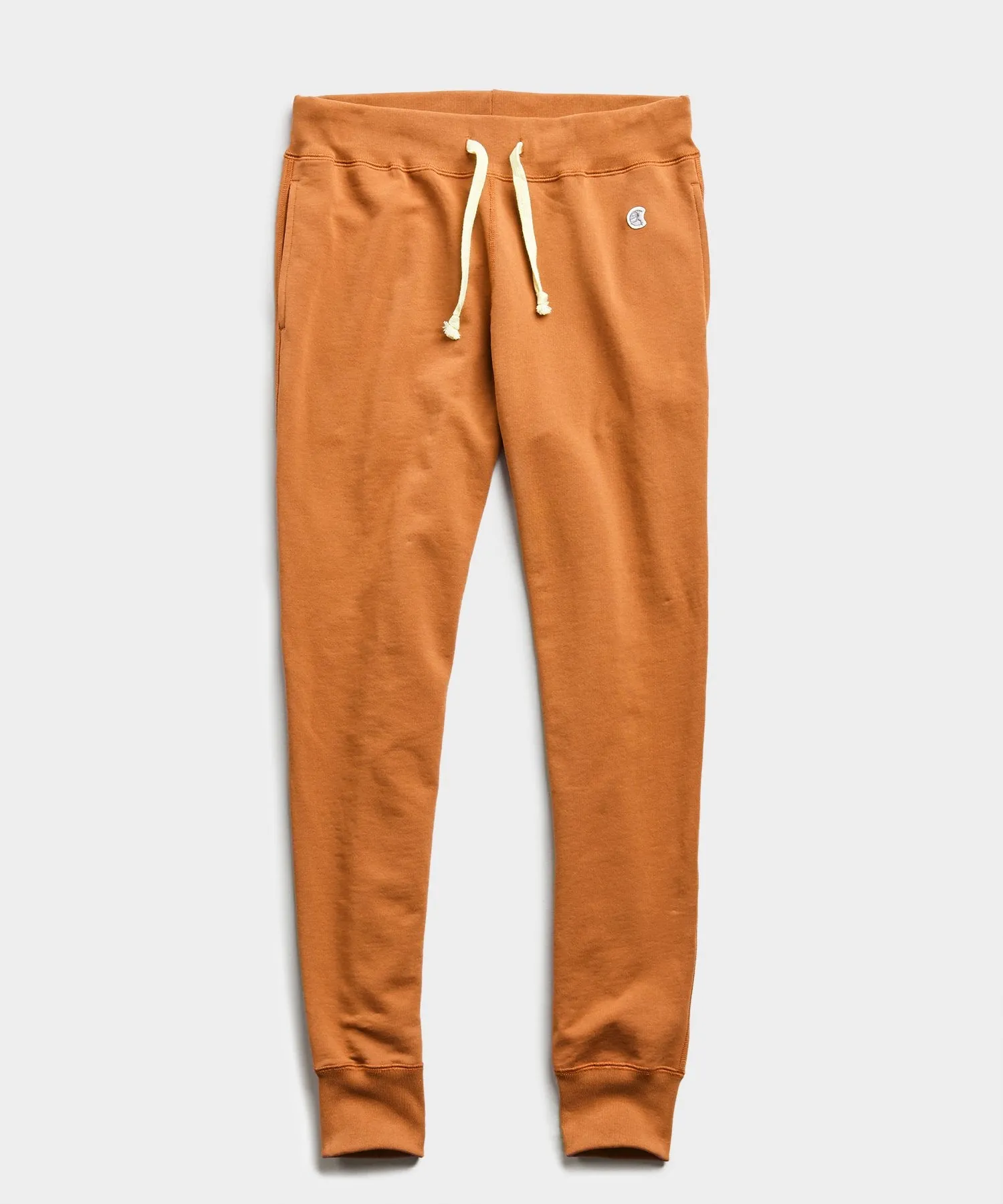 Lightweight Slim Jogger Sweatpant in Spice