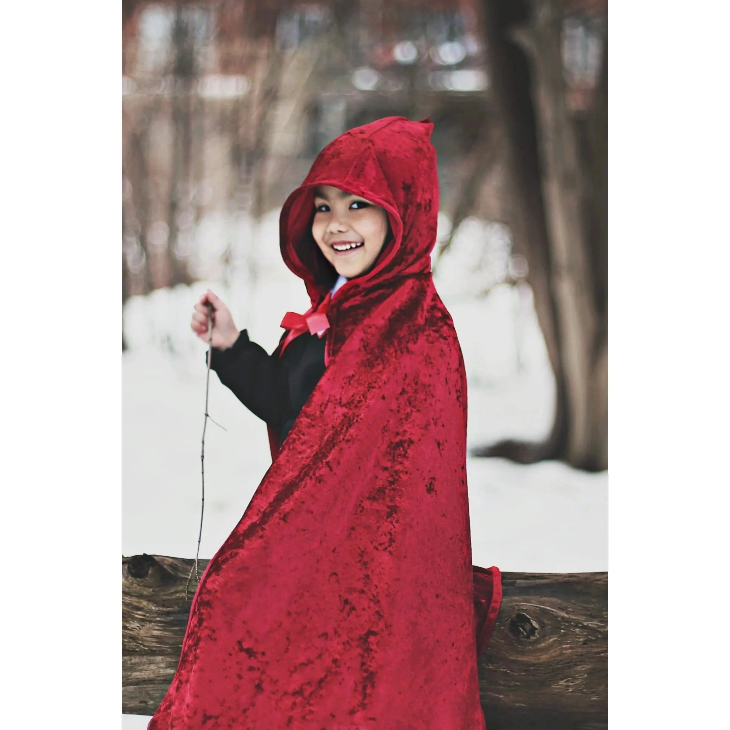 little red riding hood cape size 3-4