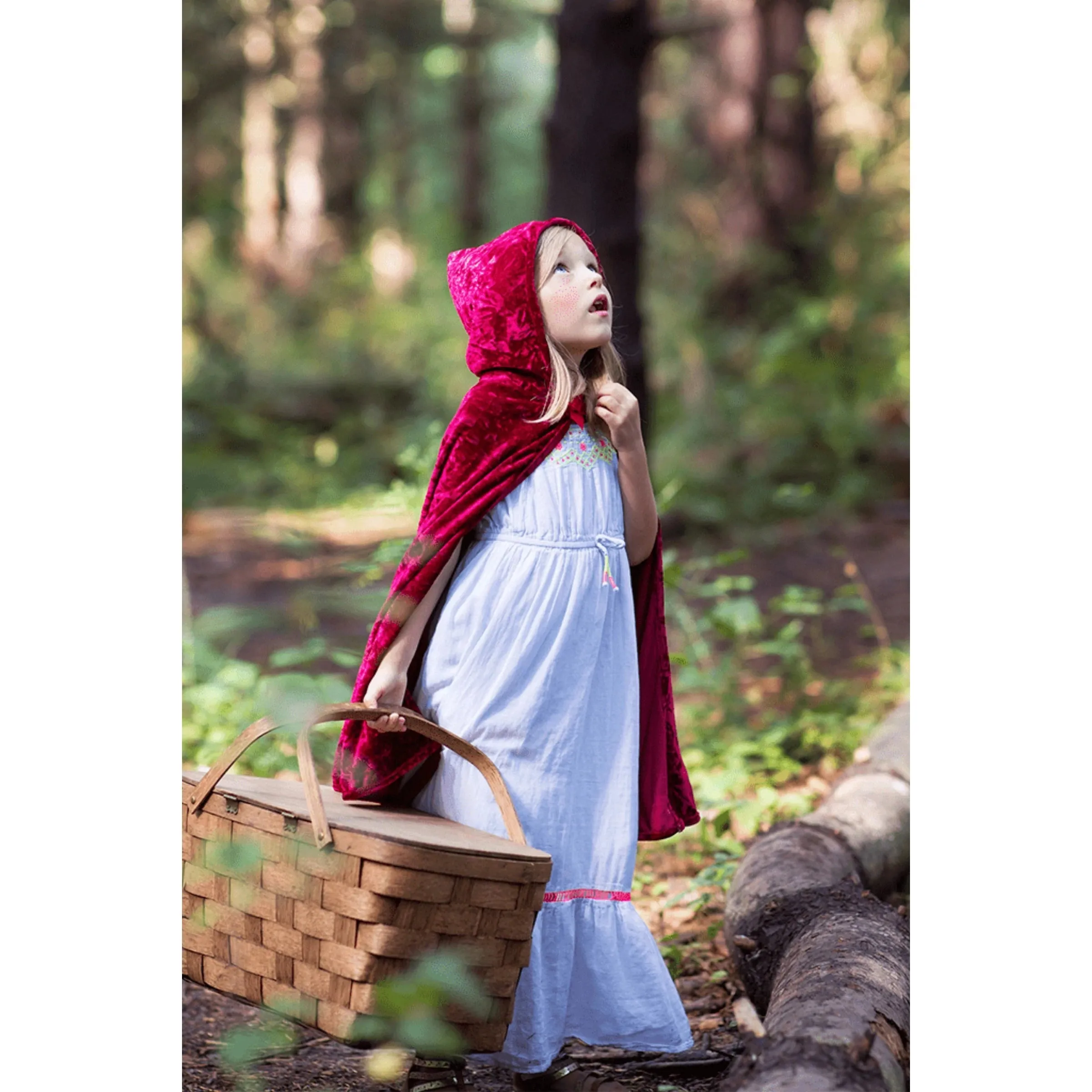 little red riding hood cape size 3-4