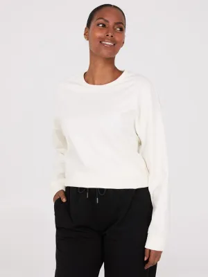 Loose Fit Fleece Sweatshirt