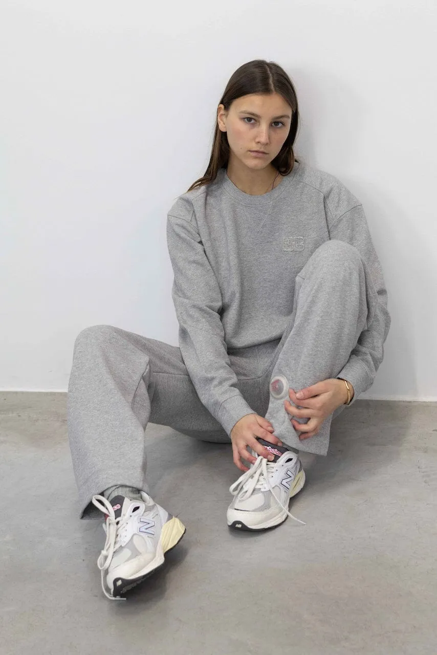 LOOSE FIT SWEATPANTS IN LIGHT GREY