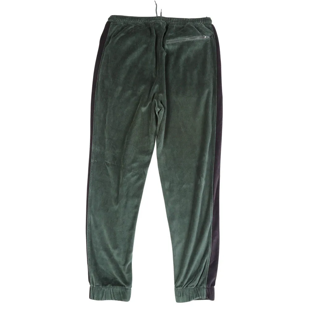 LRG Method Velour Sweatpants Dark Spruce