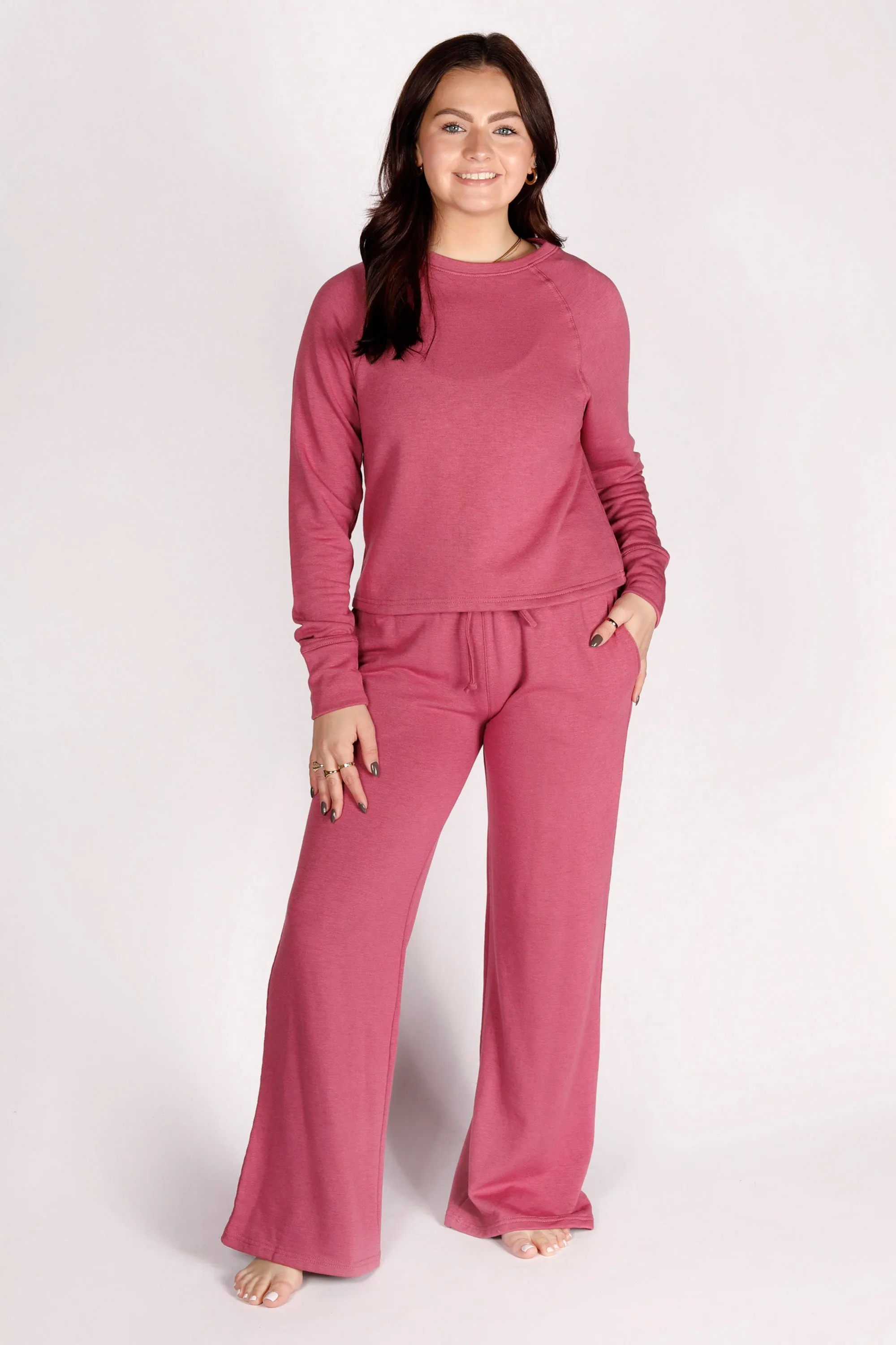 Magenta Lounge Pant - FINAL SALE