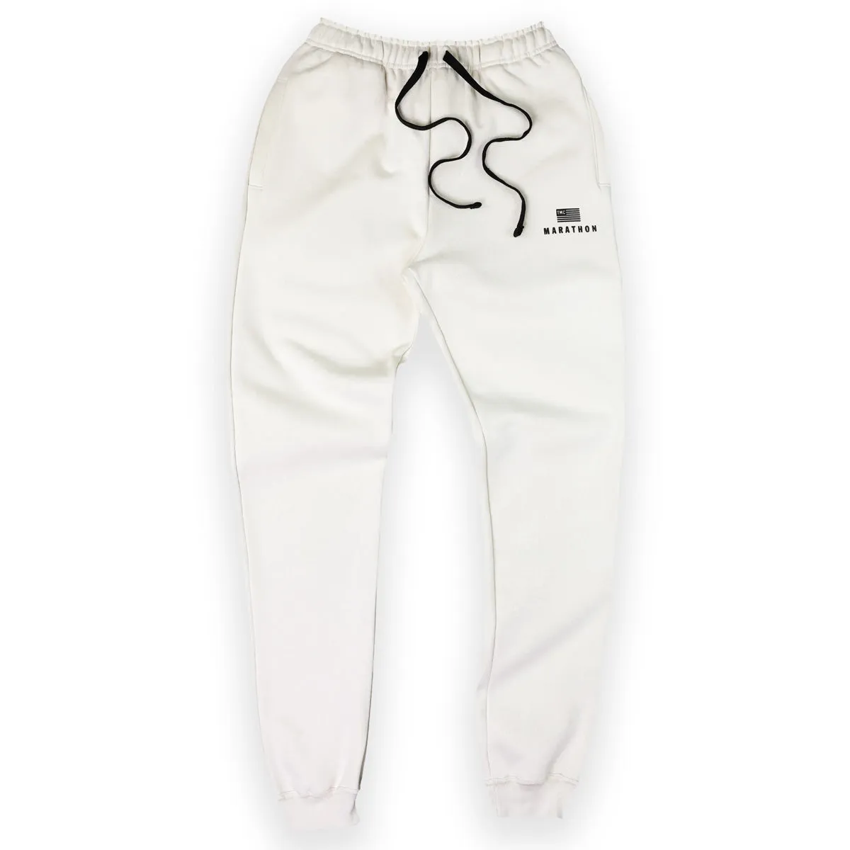 Marathon Modern Sweatpants - Cream/Black