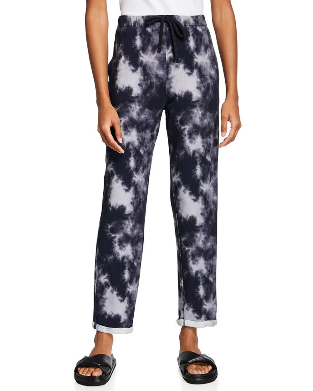 Marine Tie Dye French Terry Sweatpants