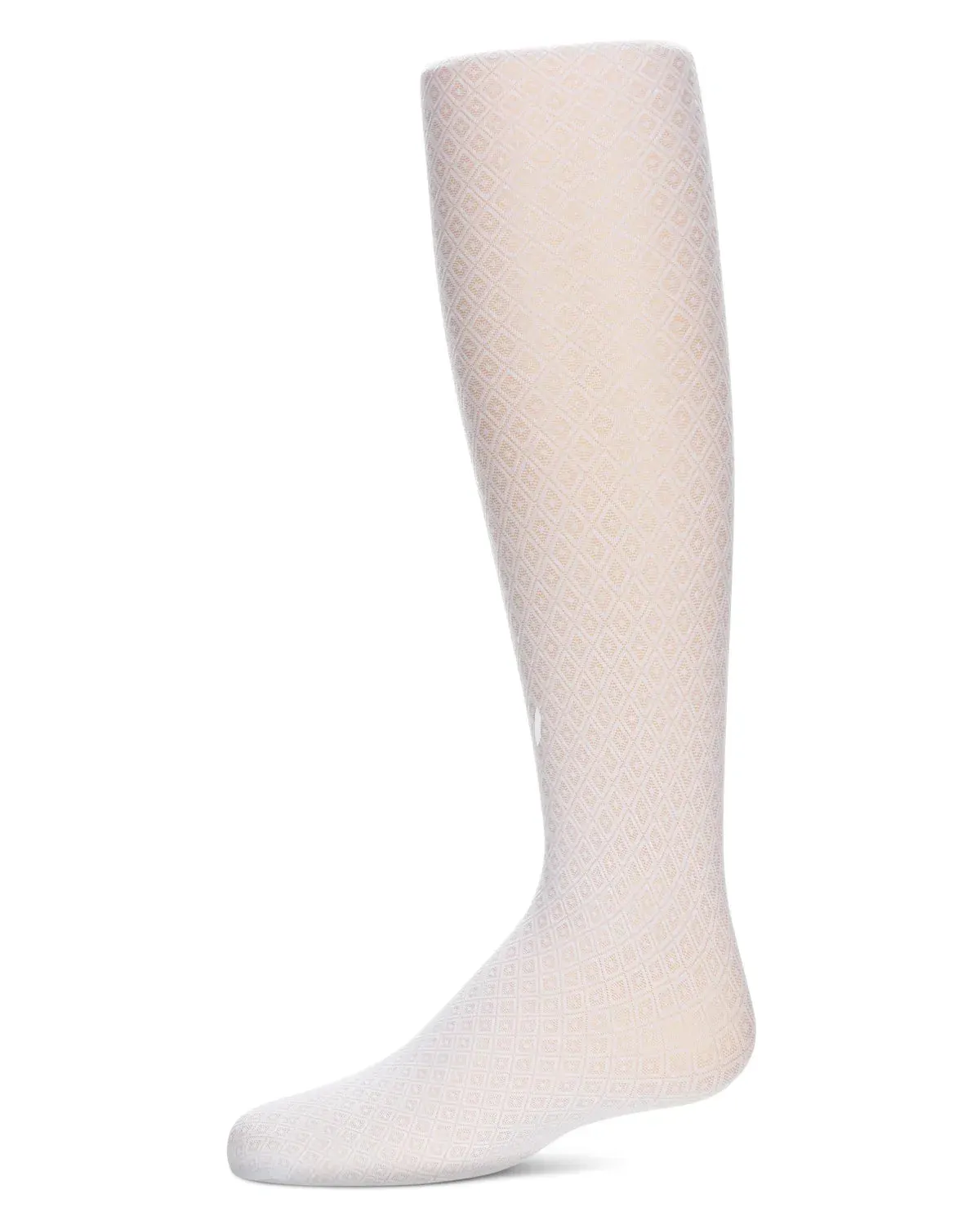 MeMoi Girls Diamond Dot Semi-Opaque Tights