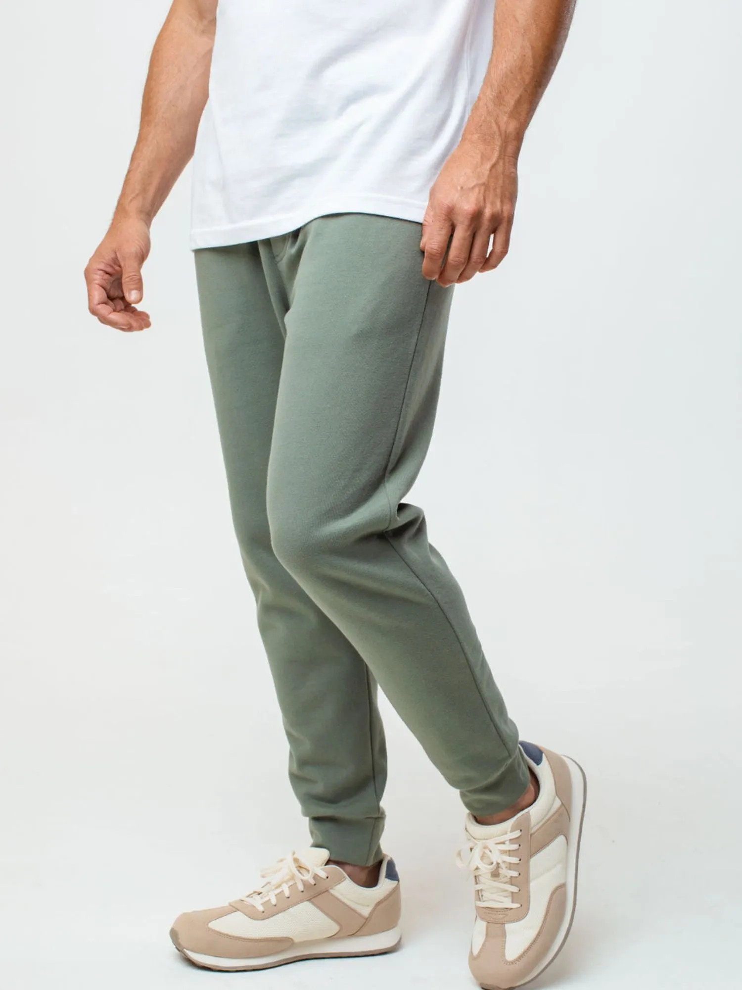 Mercury Green Fleece Sweatpants FINAL SALE