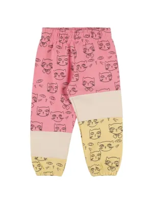 Mini Rodini   Printed organic cotton sweatpants 