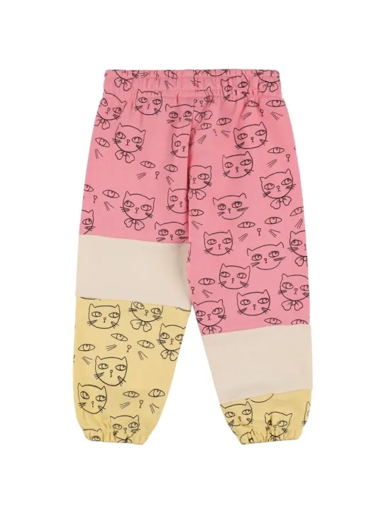 Mini Rodini   Printed organic cotton sweatpants 