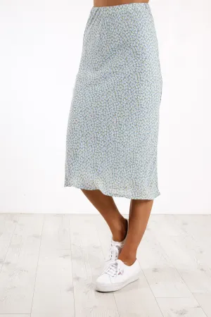 Mischa Midi Skirt Print