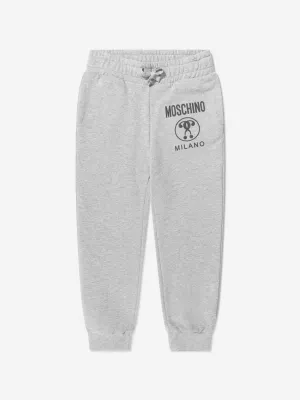 Moschino Kids Milano Logo Sweatpants