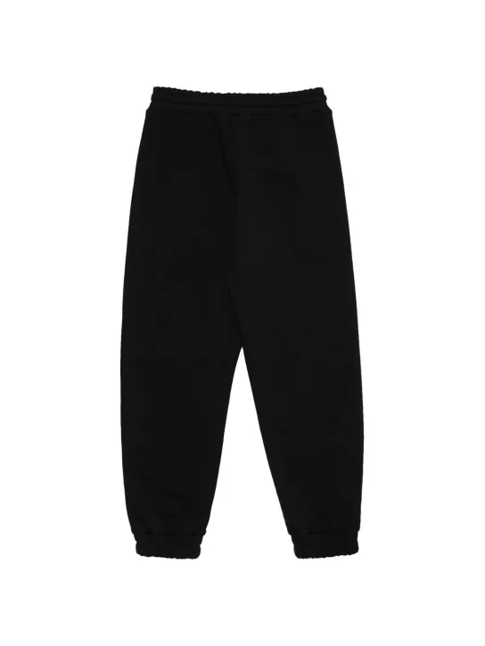 N°21   Logo printed cotton sweatpants 