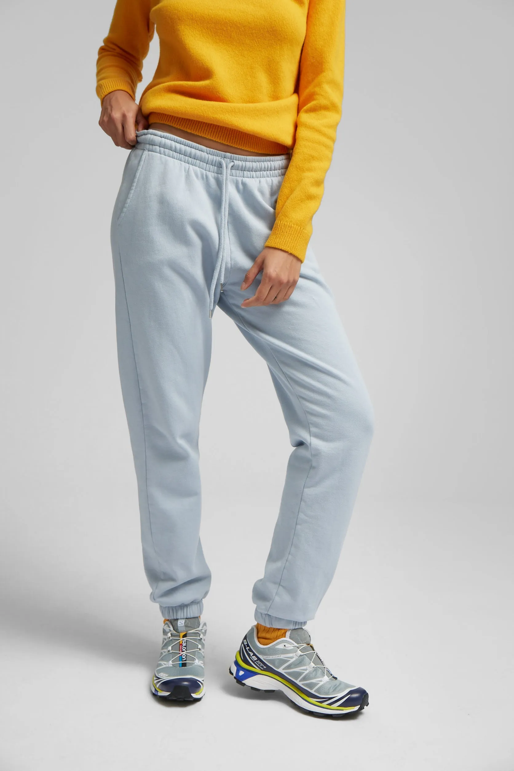 Organic Sweatpants - Bright Coral