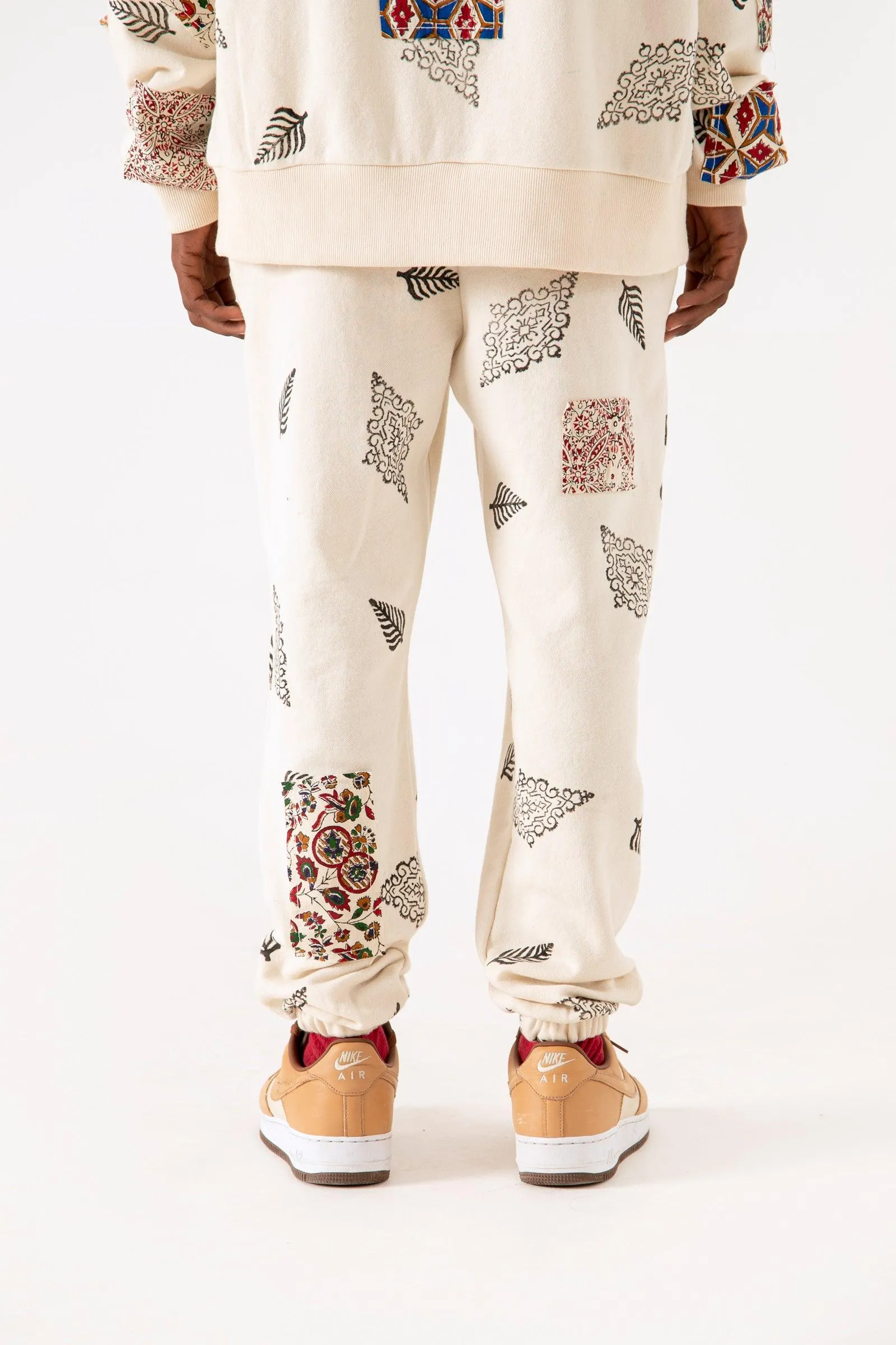 PATCHWORK SWEATPANTS