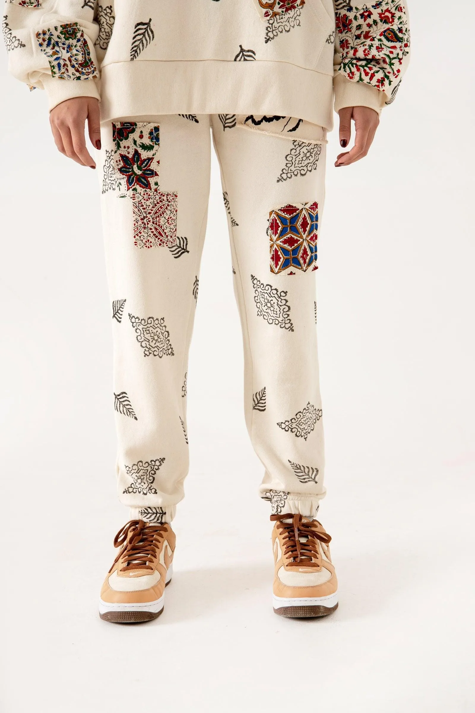 PATCHWORK SWEATPANTS