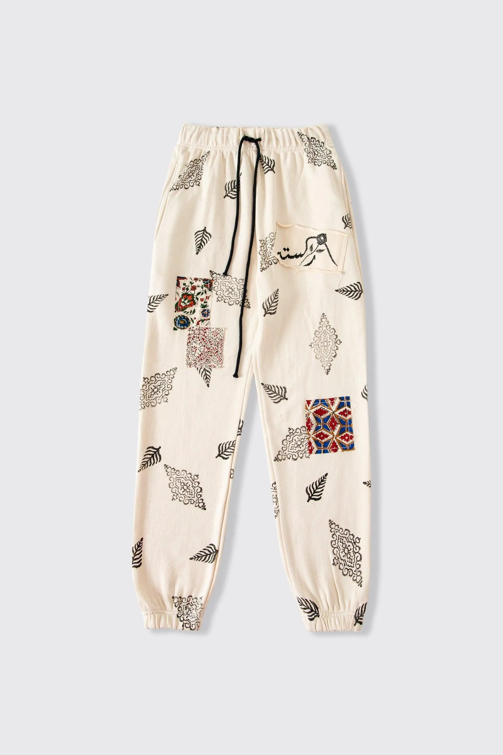 PATCHWORK SWEATPANTS