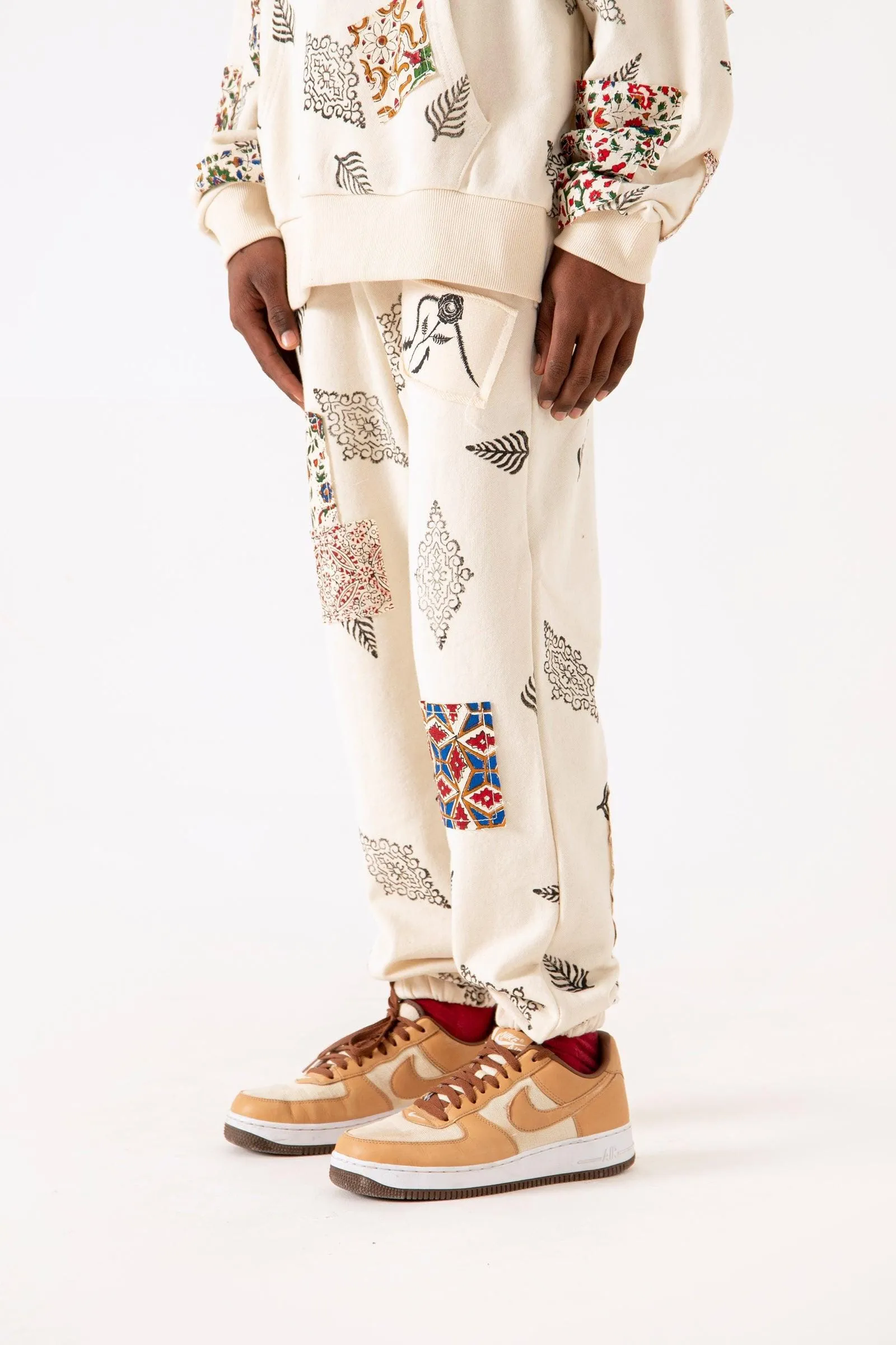 PATCHWORK SWEATPANTS