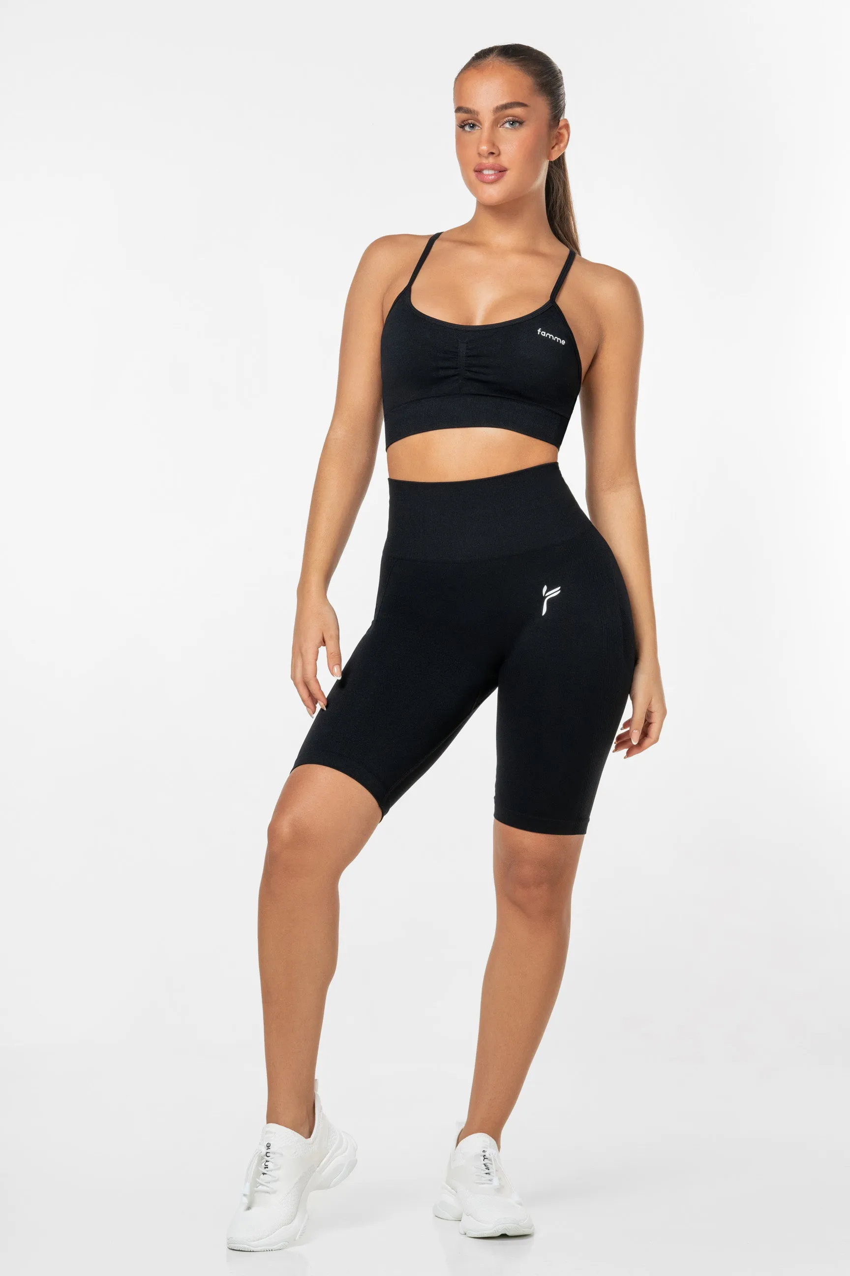 Peachy Scrunch Sports Bra