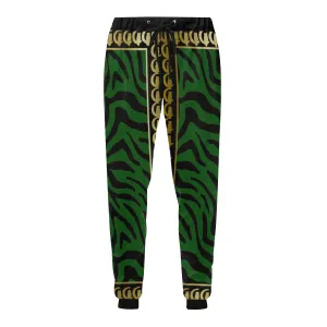 PRIVILEGE Z GREEN Men's All Over Print Sweatpants