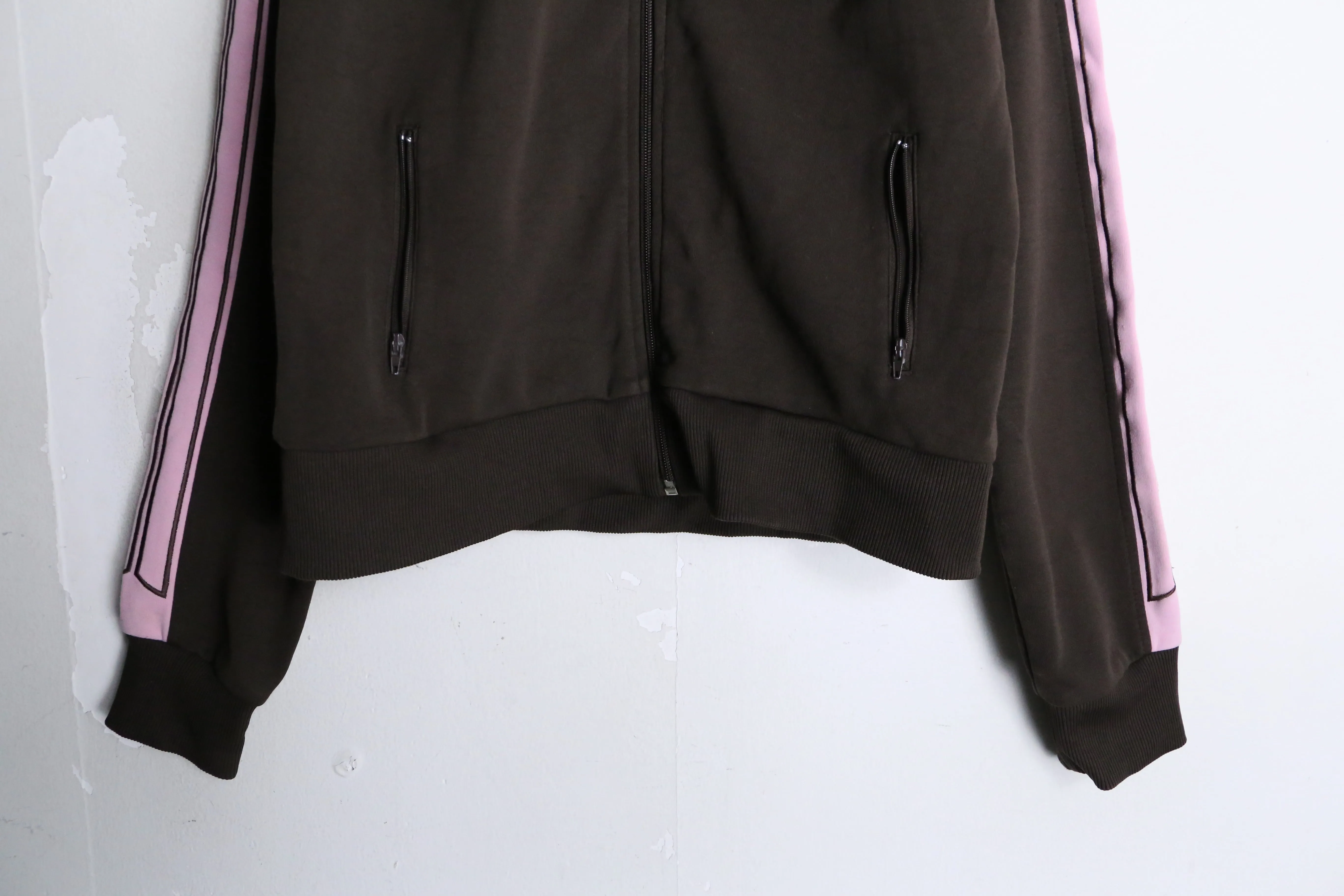 "MACTBETH" brown track jacket