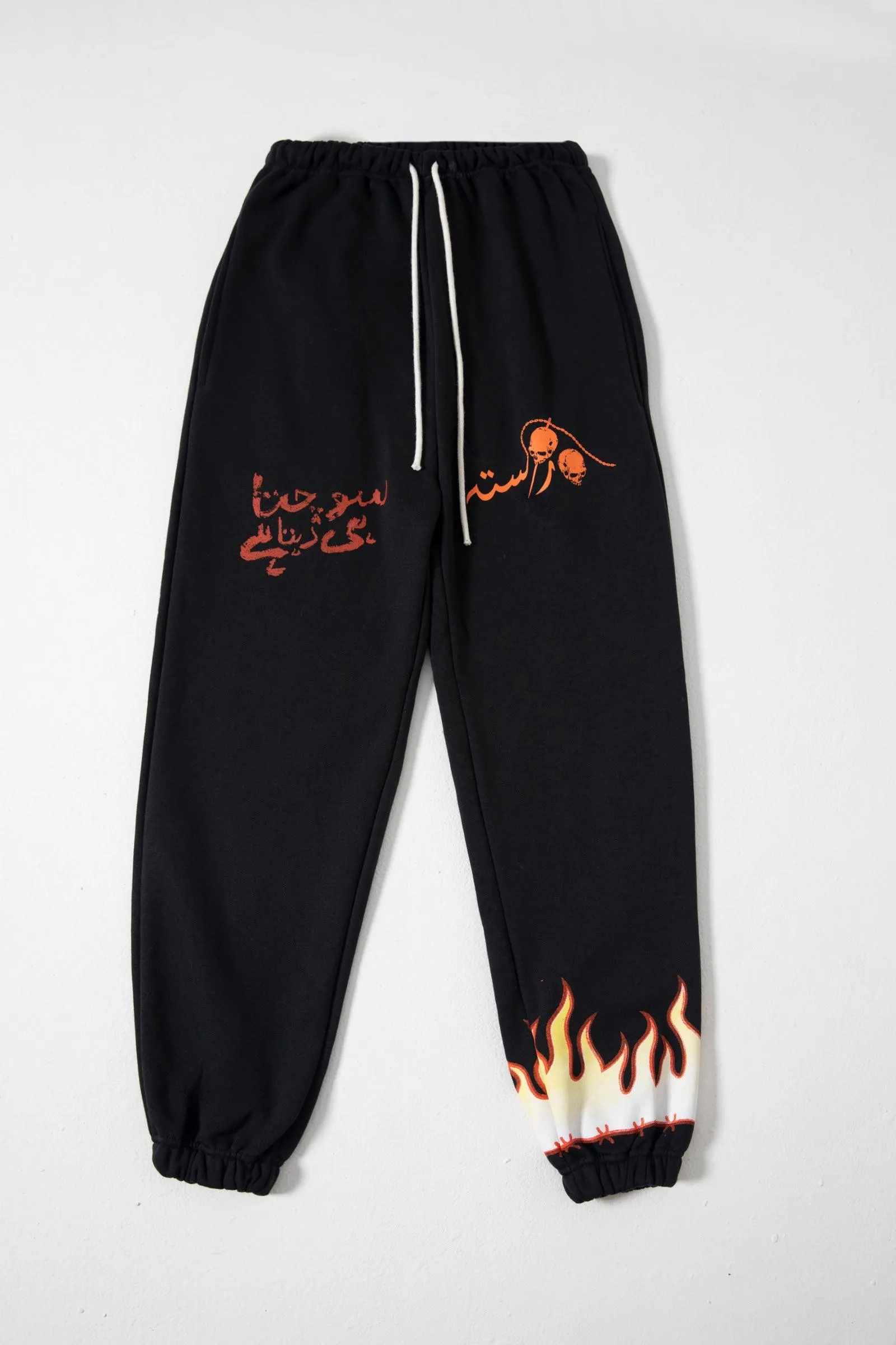 "SOCHTA HI REHTA HAI" HAND PRINTED SWEATPANTS