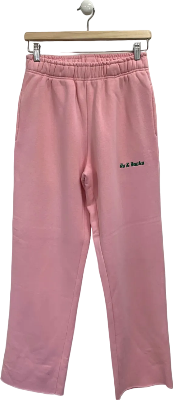 Ru & Rocka Pink Sweatpants UK L