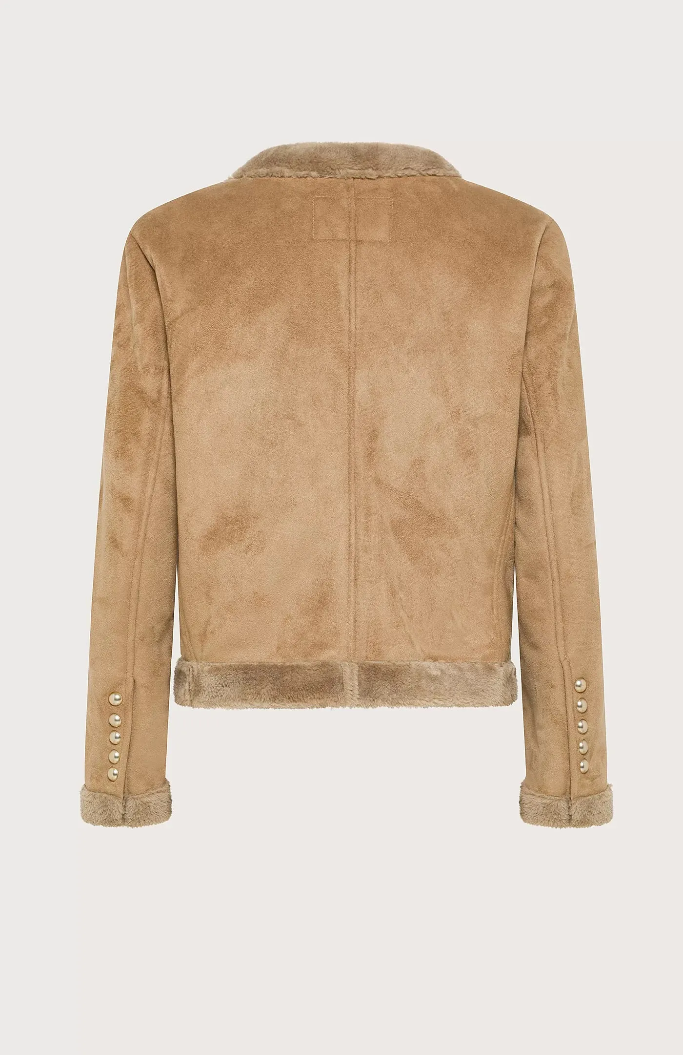 SEVENTY - LIGHTWEIGHT FAUX SHEARLING JACKET