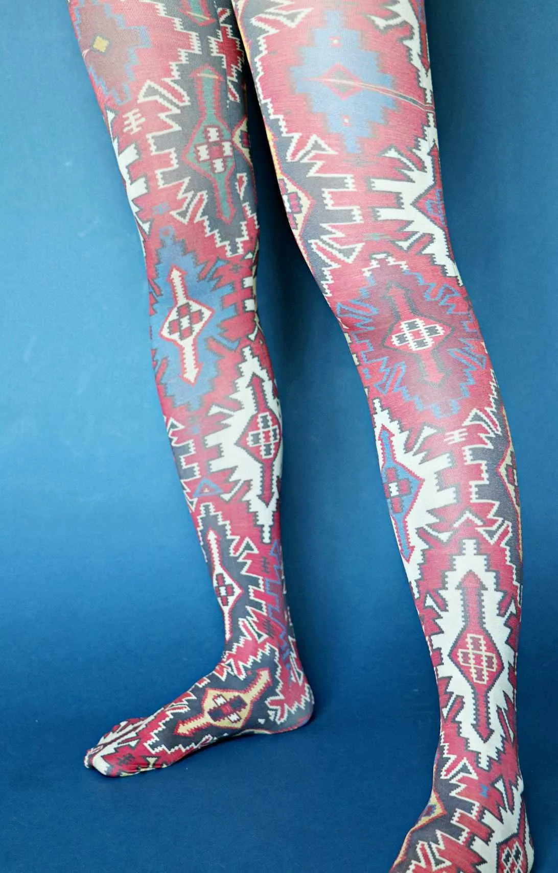 Sirvan Kilim by The Art Institute of Chicago Printed Art Tights