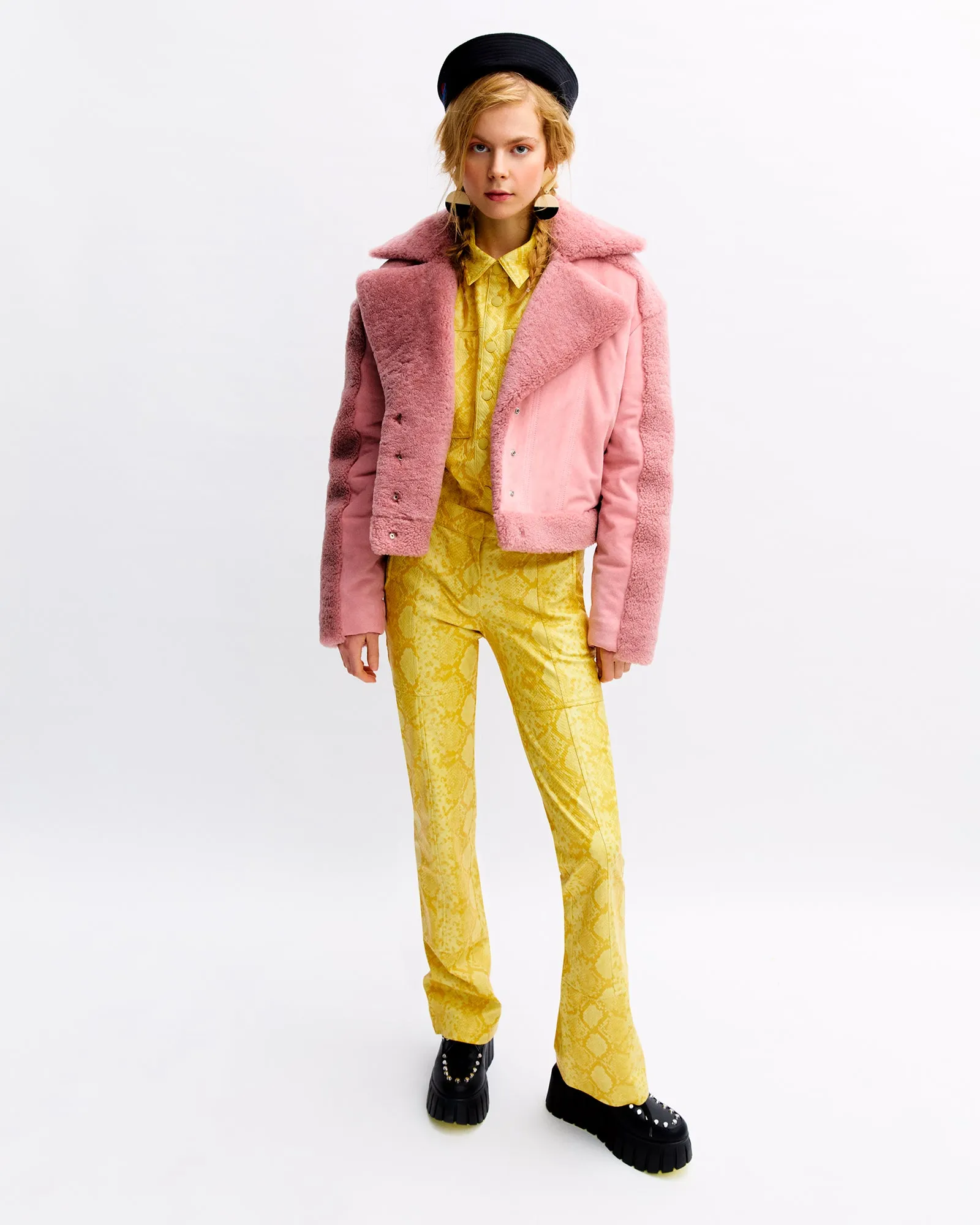 Sorbet Shearling Jacket