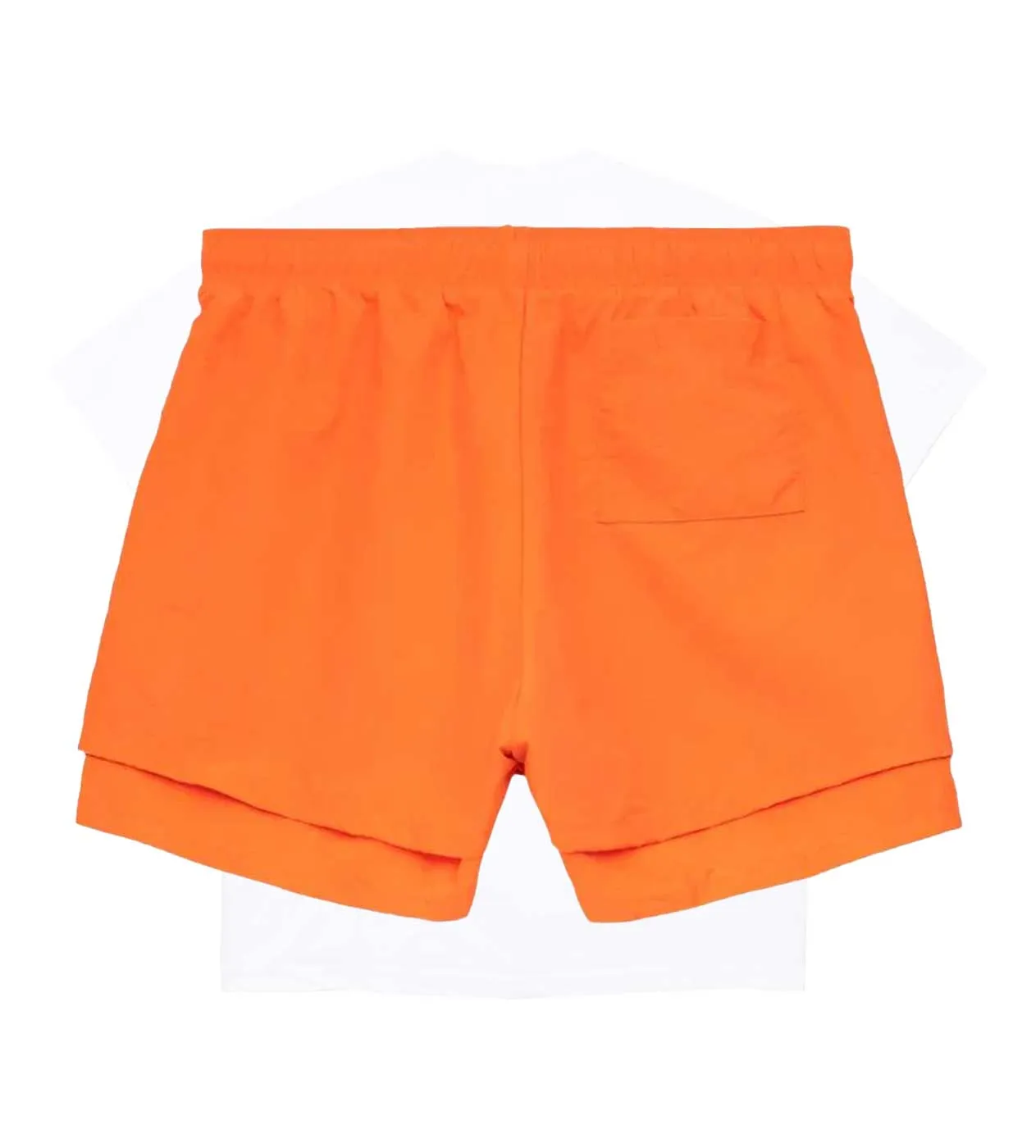 Sp5der Orange OG Web Double Layer Short