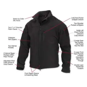 Stealth Ops Soft Shell Tactical Jacket