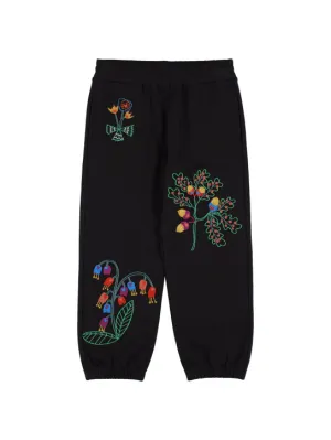 Stella McCartney Kids   Printed organic cotton sweatpants 