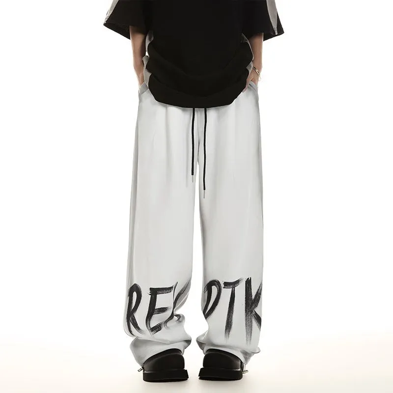 Sweatpants unisex hip-hop high washed jazz casual sports pants