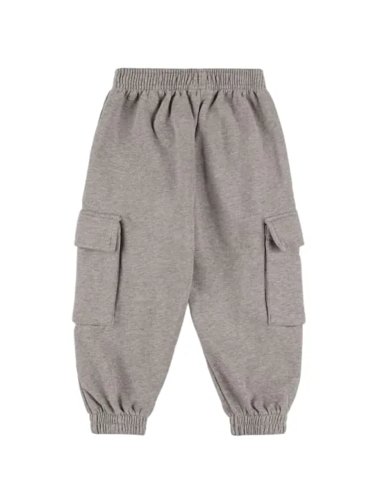 The New Society   Cotton cargo sweatpants 