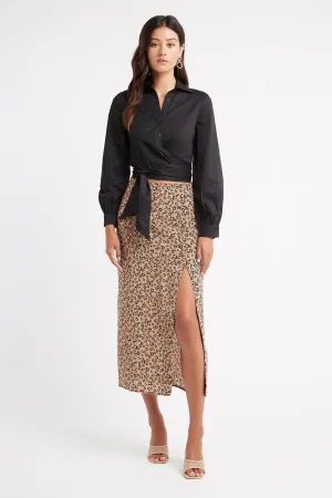 Tyla Midi Split Skirt