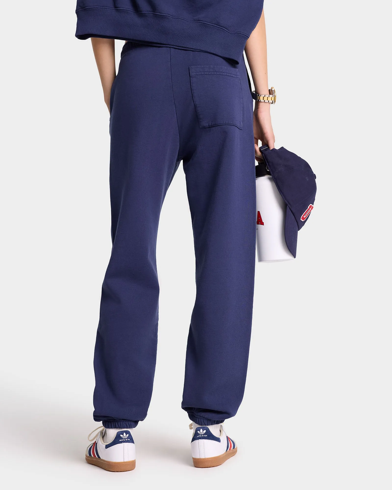 USA Athletics Sweatpant - Navy/Sports Red/White