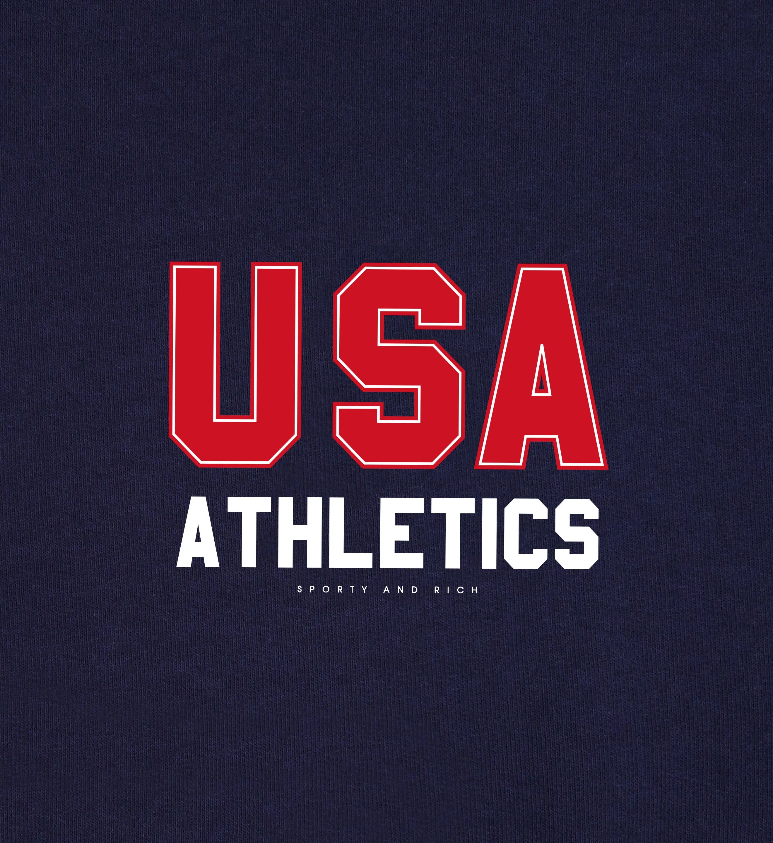 USA Athletics Sweatpant - Navy/Sports Red/White