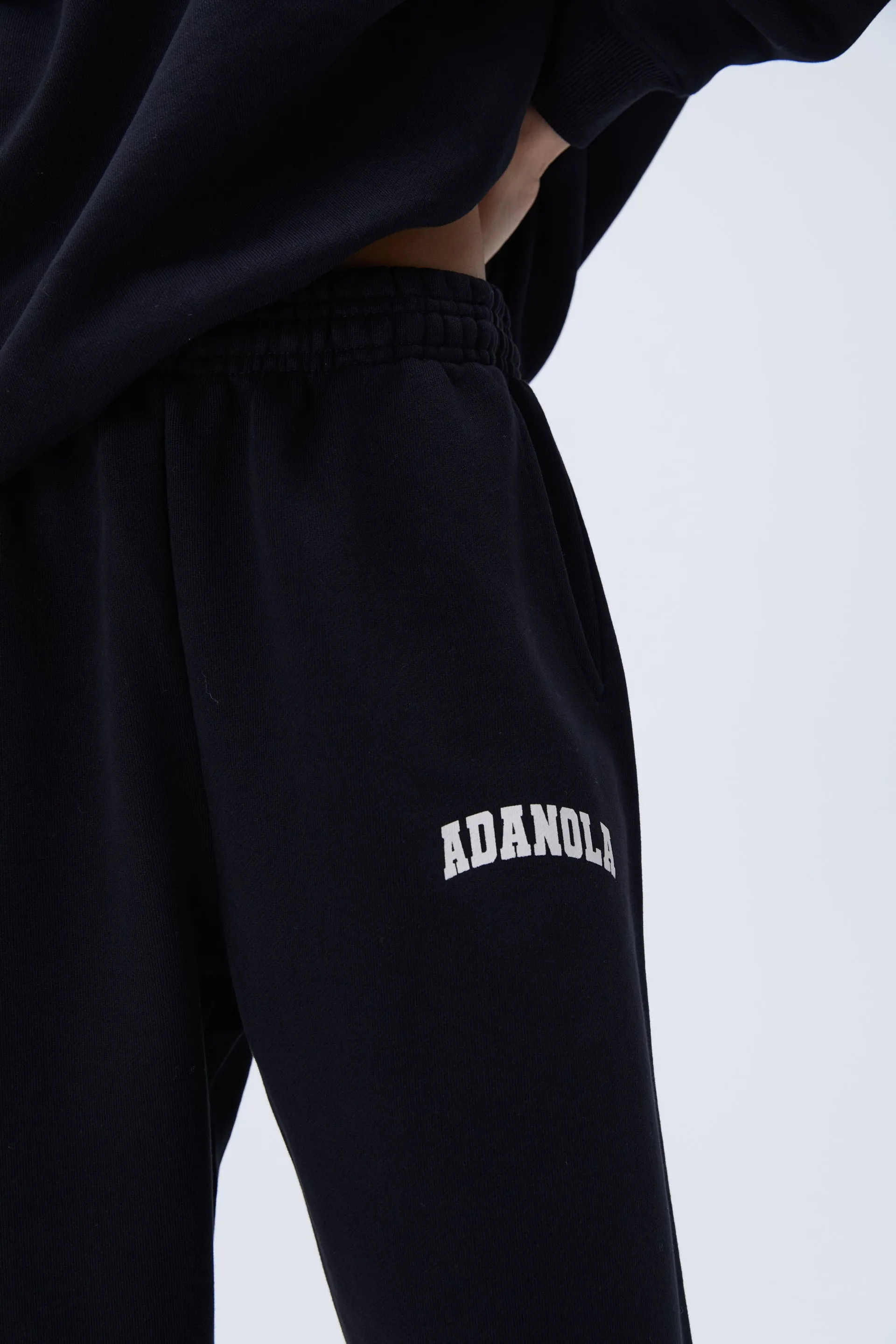 Varsity Sweatpants - Black