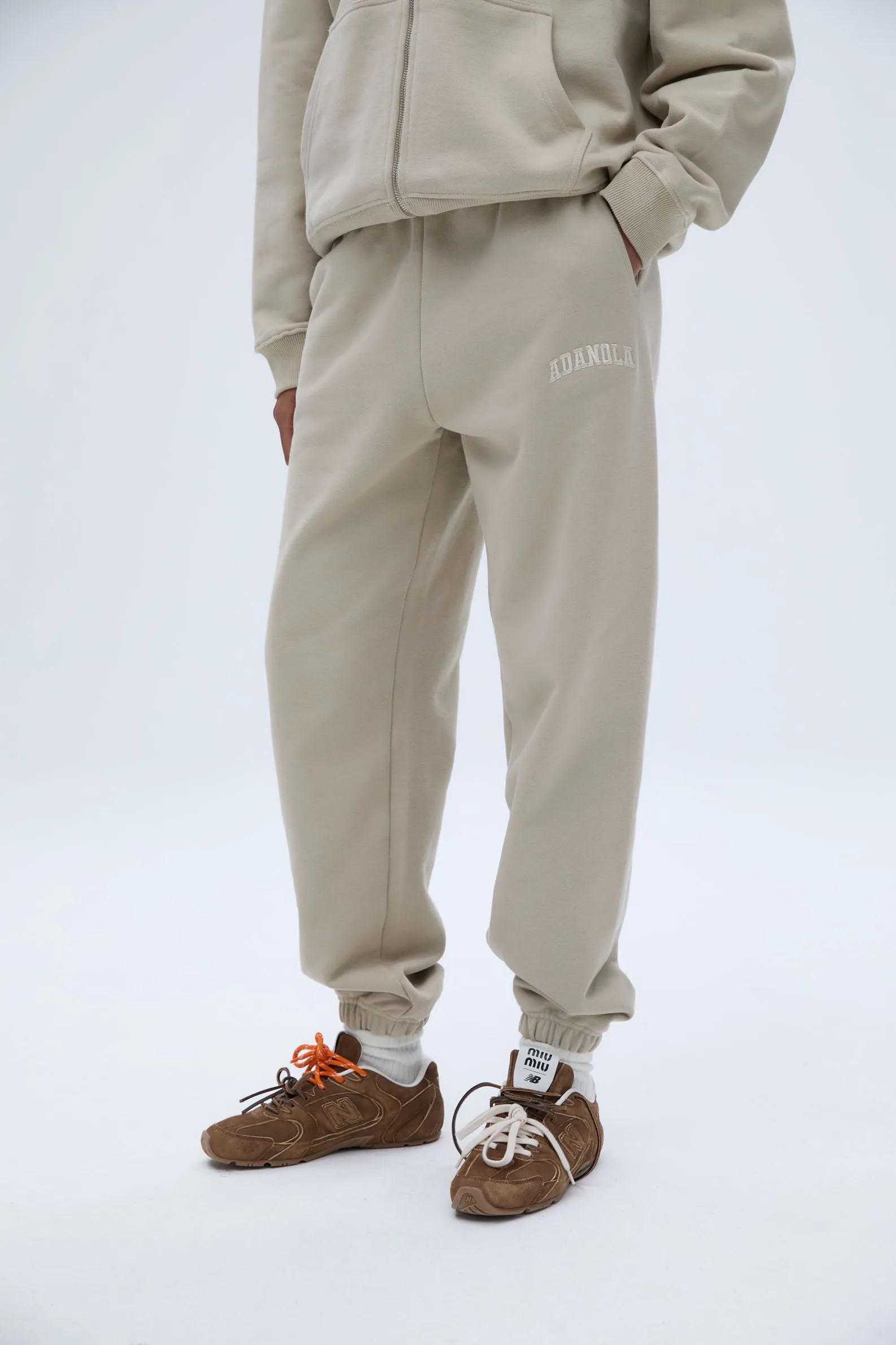 Varsity Sweatpants - Sand