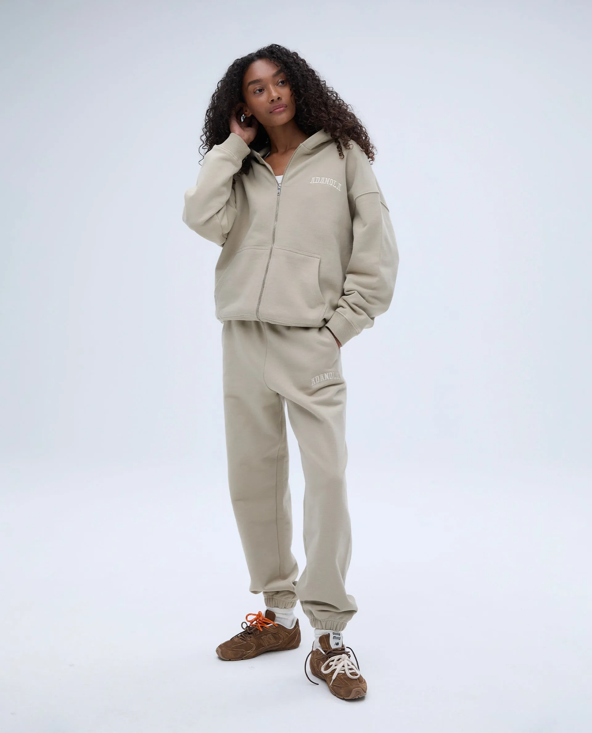 Varsity Sweatpants - Sand