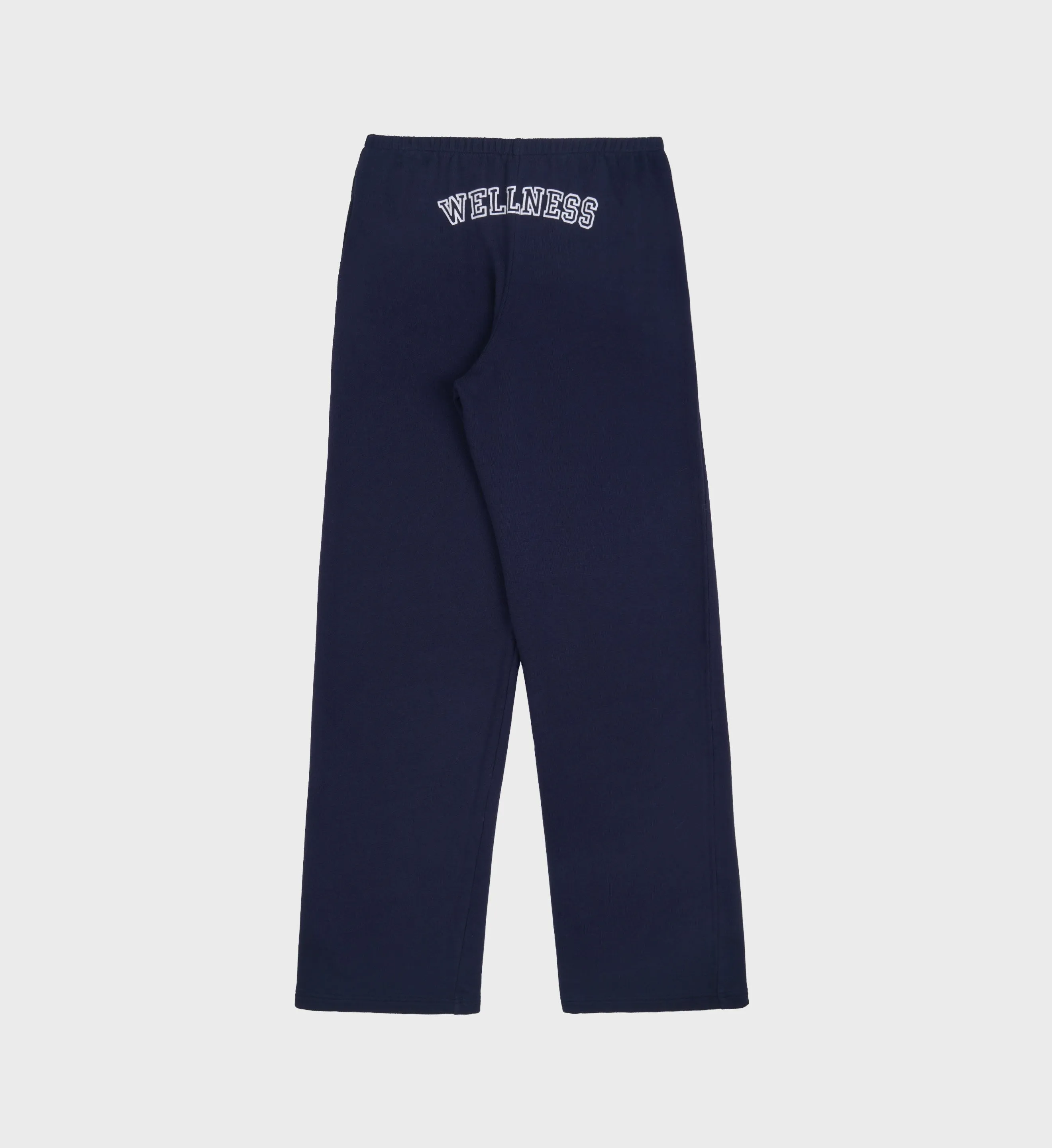 Wellness Club Soft Sweatpant - Navy/White