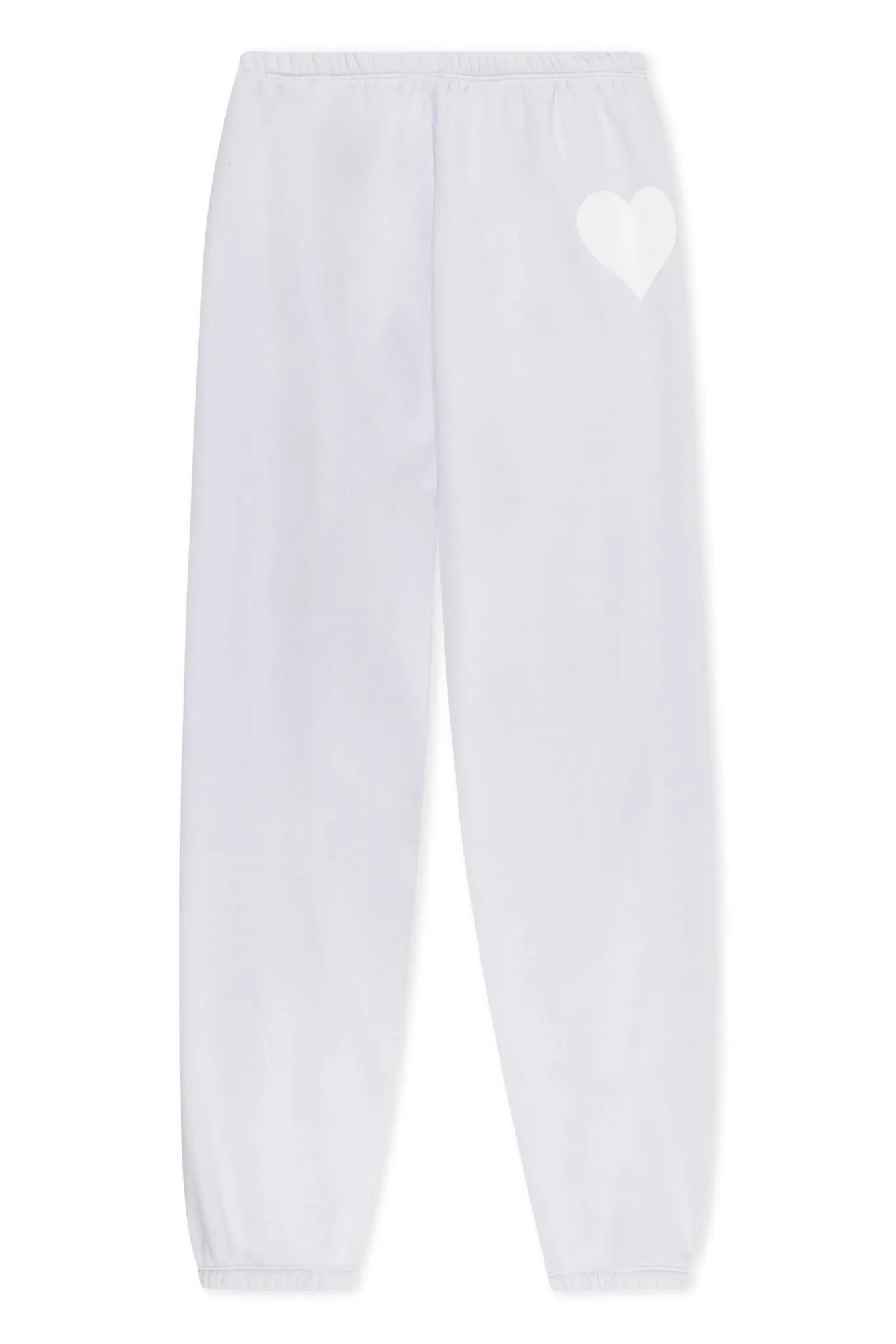 White Heart Sweatpants