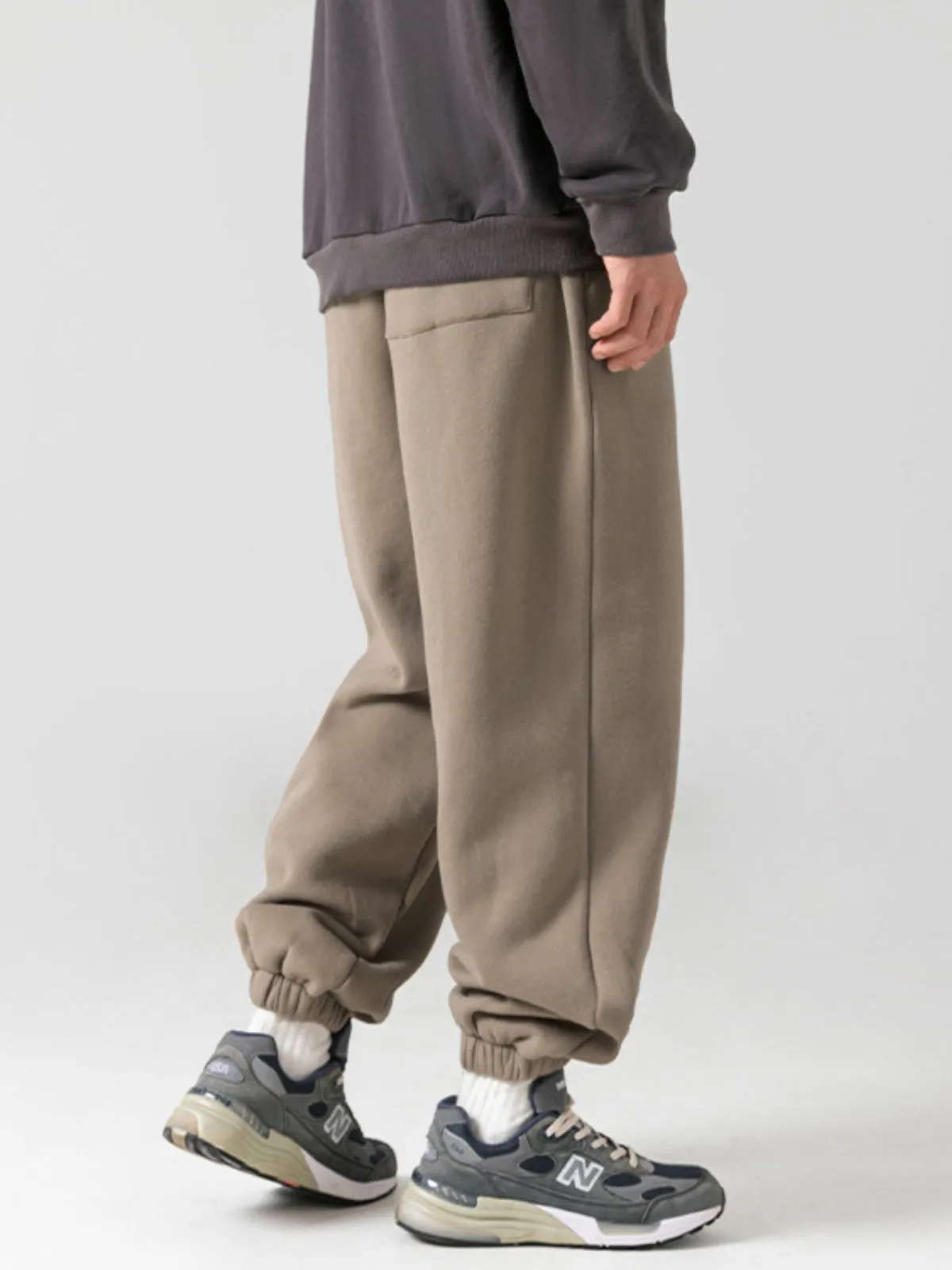 WLS Retro Japanese Print Loose Long Sweatpants